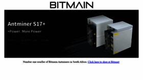 What Bitmaintech.co.za website looked like in 2020 (4 years ago)