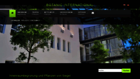 What Botanic-international.com website looked like in 2020 (4 years ago)