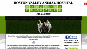 What Bostonvalleyanimalhospital.com website looked like in 2020 (4 years ago)