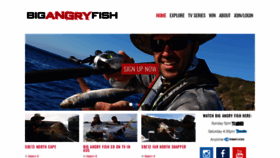 What Bigangryfish.tv website looked like in 2020 (4 years ago)