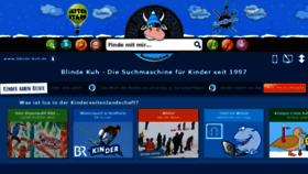 What Blindekuh.de website looked like in 2020 (4 years ago)