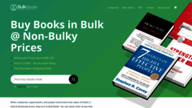 What Bulkbooks.com website looked like in 2020 (4 years ago)
