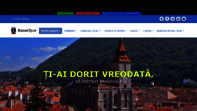 What Brasovcity.ro website looked like in 2020 (4 years ago)