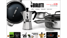 What Bialetti.com website looked like in 2020 (4 years ago)