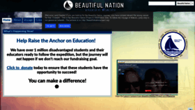 What Beautifulnationproject.com website looked like in 2020 (4 years ago)