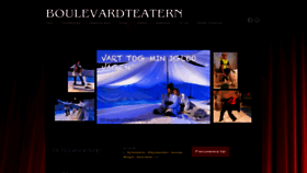 What Boulevardteatern.se website looked like in 2020 (4 years ago)