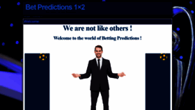 What Bet-prediction1x2.com website looked like in 2020 (4 years ago)