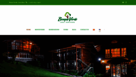 What Bosqueverdelodge.com website looked like in 2020 (4 years ago)