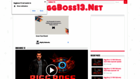 What Biggboss13.net website looked like in 2020 (4 years ago)