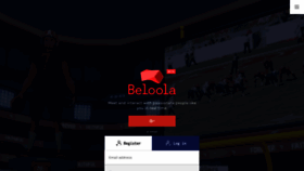 What Beloola.com website looked like in 2020 (4 years ago)