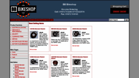What Bbbikeshop.co.uk website looked like in 2020 (4 years ago)