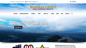 What Bumimasgroup.co.id website looked like in 2020 (4 years ago)
