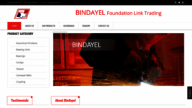 What Bindayel.co website looked like in 2020 (6 years ago)