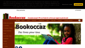 What Bookoccaz.fr website looked like in 2020 (4 years ago)