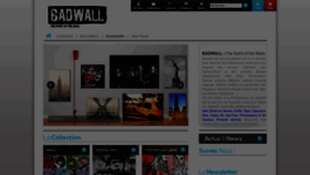 What Badwall.com website looked like in 2020 (5 years ago)