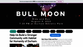 What Bullmoon.org website looked like in 2020 (4 years ago)