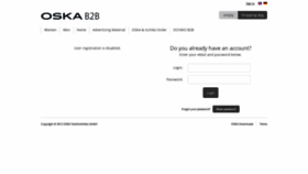 What B2b.oska.de website looked like in 2020 (4 years ago)
