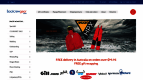 What Boatcrewgear.com website looked like in 2020 (4 years ago)