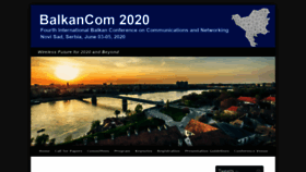 What Balkancom.info website looked like in 2020 (4 years ago)