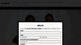 What Byjohnny.com.au website looked like in 2020 (4 years ago)