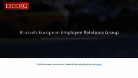 What Beerg.com website looked like in 2020 (6 years ago)