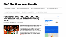 What Bmcelections.allresultsnic.in website looked like in 2020 (4 years ago)