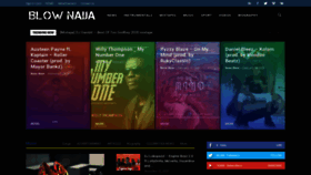 What Blownaija.com website looked like in 2020 (4 years ago)