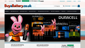 What Buyabattery.co.uk website looked like in 2020 (4 years ago)
