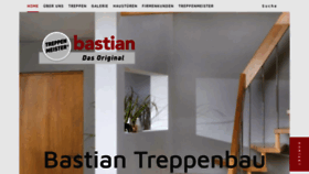 What Bastiantreppen.de website looked like in 2020 (4 years ago)
