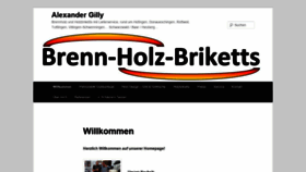 What Brenn-holz-briketts.de website looked like in 2020 (4 years ago)