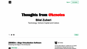 What Bilalzuberi.com website looked like in 2020 (4 years ago)