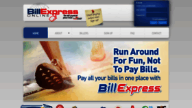 What Billexpressonline.com website looked like in 2020 (4 years ago)