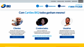 What Biqbeneficios.com.br website looked like in 2020 (4 years ago)