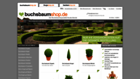 What Buchsbaumshop.de website looked like in 2020 (4 years ago)