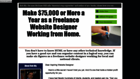 What Becomeasuccessfulwebdesigner.com website looked like in 2020 (4 years ago)