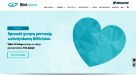 What Bimvision.eu website looked like in 2020 (4 years ago)