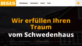 What Begus-schwedenhaus.de website looked like in 2020 (4 years ago)