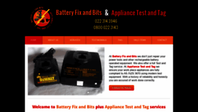 What Batteryfixandbits.co.nz website looked like in 2020 (4 years ago)