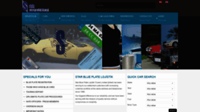 What Blueplatecar.com website looked like in 2020 (4 years ago)