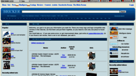 What Bricker.info website looked like in 2020 (4 years ago)