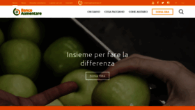 What Bancoalimentare.it website looked like in 2020 (4 years ago)