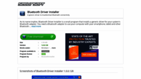 What Bluetooth-driver-installer.secursoft.net website looked like in 2020 (4 years ago)