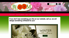 What Bloomfloristbuffalo.com website looked like in 2020 (4 years ago)