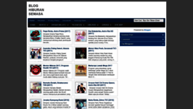 What Bloghiburansemasa.blogspot.my website looked like in 2020 (4 years ago)