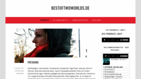What Bestoftwoworlds.de website looked like in 2020 (4 years ago)