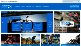 What Bauersport.ch website looked like in 2020 (4 years ago)