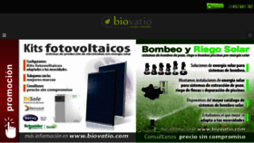 What Biovatio.com website looked like in 2020 (4 years ago)