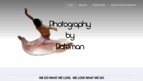 What Batemanfoto.com website looked like in 2020 (4 years ago)