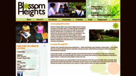 What Blossomheights.com website looked like in 2020 (4 years ago)