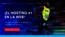 What Bluehosting.cl website looked like in 2020 (4 years ago)